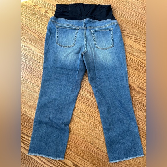 Target Isabel Maternity Straight Crop Jean - Picture 3 of 7
